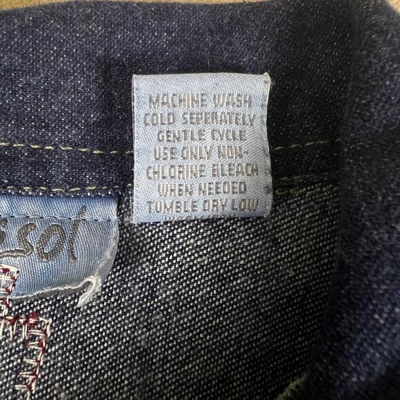 Texas A&M Aggies Denim Vest L | Handmade One of a Kind Boho Western Collegewear - Picture 15 of 15